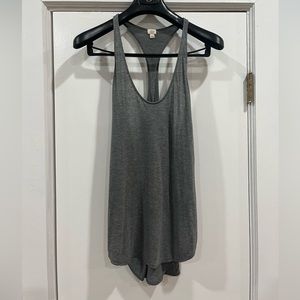 Aritzia Racerback Tank Heather Grey Size M